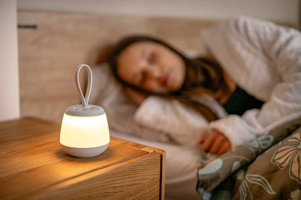 Naktinė Šviesa - Newell Selene Dream LED su Baltu Triukšmu, Įkraunama Baterija