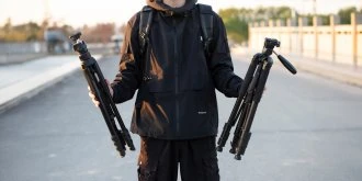 Googong Foto-Vidinio Stovas - Goocong Creator Max Tripod (aeronautinis aliuminis, 8kg, 41-164.5 cm)