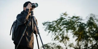 Googong Foto-Vidinio Stovas - Goocong Creator Max Tripod (aeronautinis aliuminis, 8kg, 41-164.5 cm)