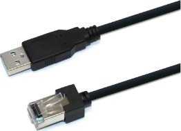 Newland Newland CBL026U lyties keitiklis / RJ-45 USB-A kabeliai, juodi