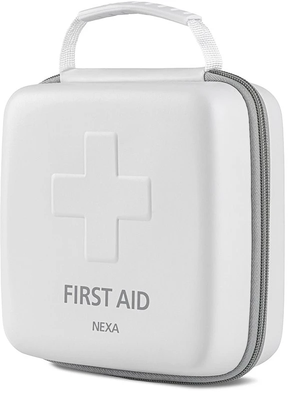 Nexa FHD Pirmosios pagalbos rinkinys 39 dalys Kietas korpusas Baltas