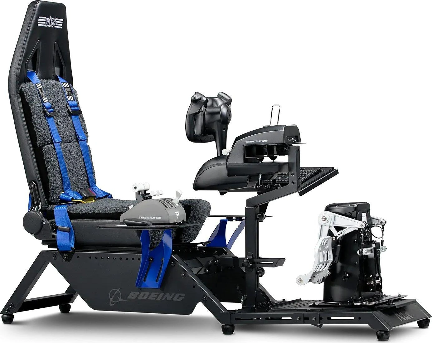 „Next Level Racing“ komercinio „Boeing“ skrydžio simuliatorius | „Mėlyna“ apžvalga