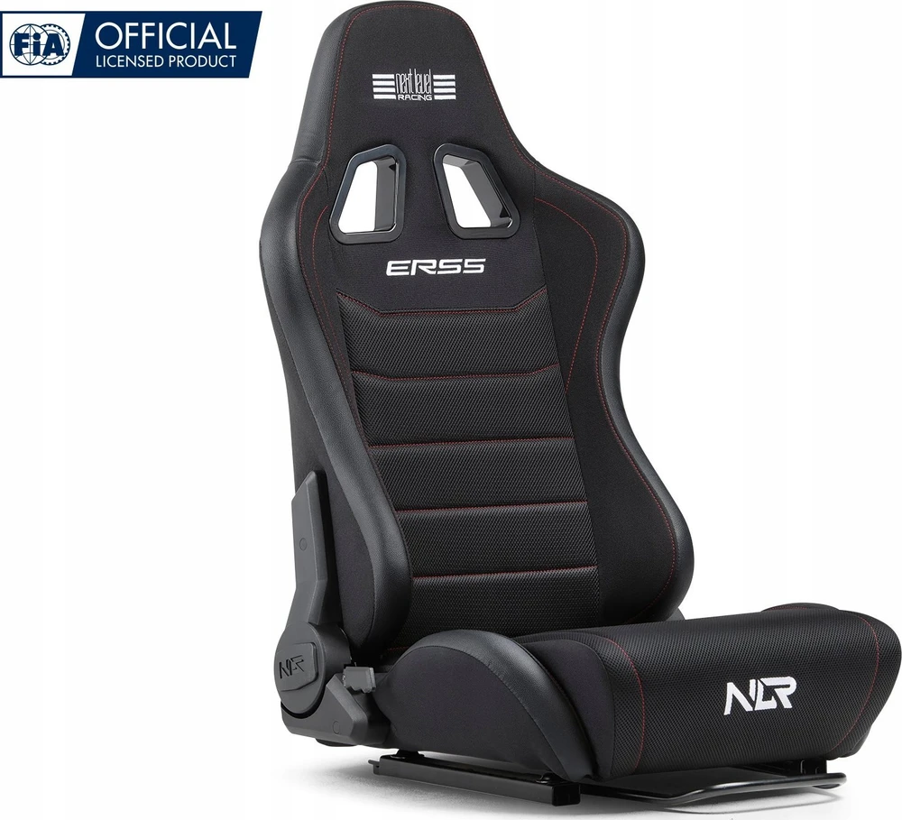 „Next Level Racing“ | ERS5 „Elite Fabric“ ir „SimAero Mesh Edition“ | Atlošiama sėdynė | SIMAERO tinklelio audinys | Juodas