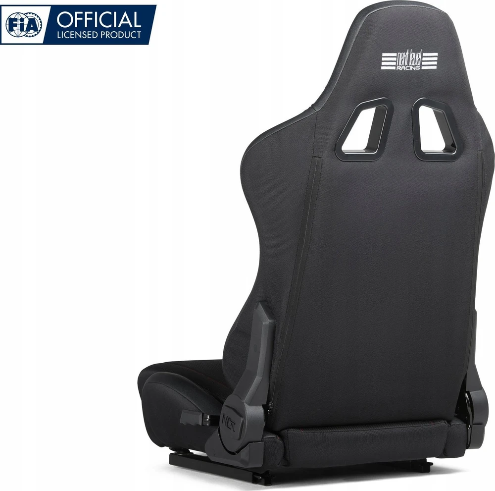„Next Level Racing“ | ERS5 „Elite Fabric“ ir „SimAero Mesh Edition“ | Atlošiama sėdynė | SIMAERO tinklelio audinys | Juodas