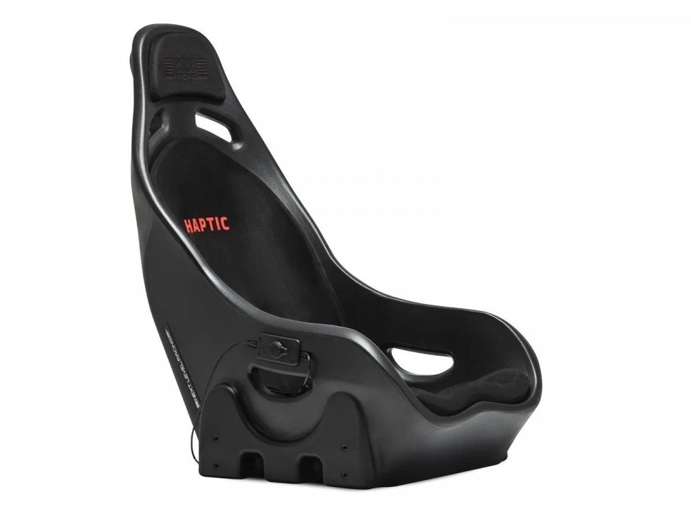 „Next Level Racing Fotel es1“ lenktyninė sėdynė su lytėjimo grįžtamuoju ryšiu ir simuliatoriumi