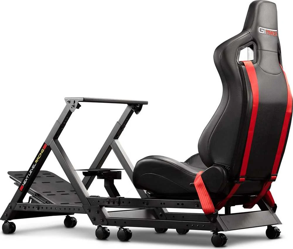 Žaidimų kėdė lenktynėms Next Level Racing GTtrack Gaming Chair