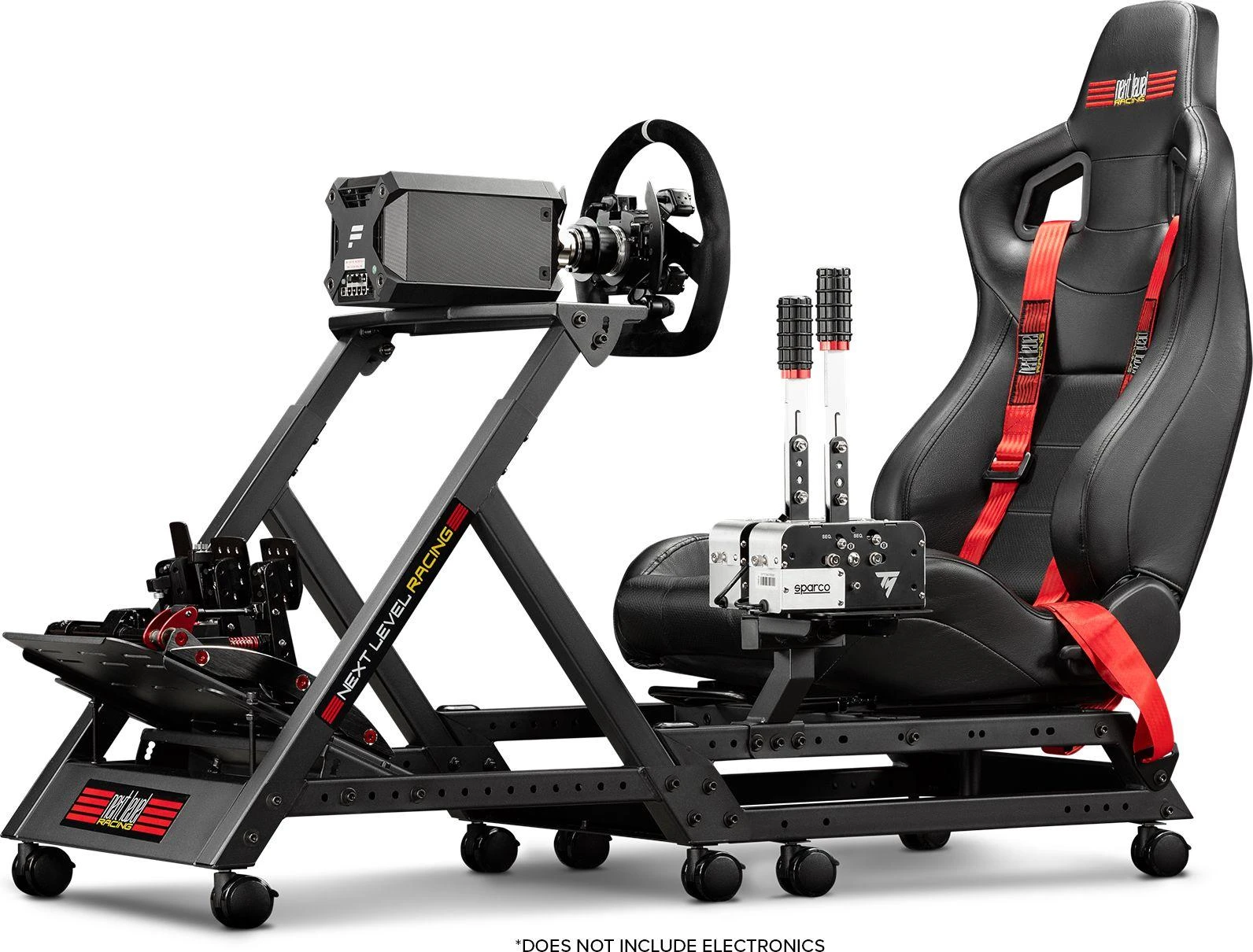 Žaidimų kėdė lenktynėms Next Level Racing GTtrack Gaming Chair