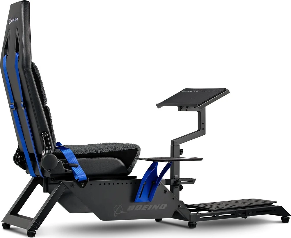„Next Level Racing“ komercinio „Boeing“ skrydžio simuliatorius | „Mėlyna“ apžvalga