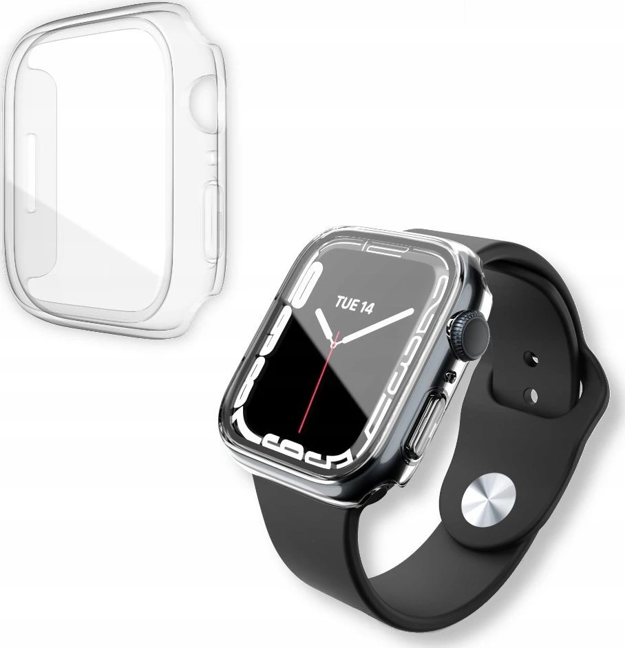 NEXT ONE NEXT ONE Dėklas ochronne Shield Apple Watch 41 mm skaidrus