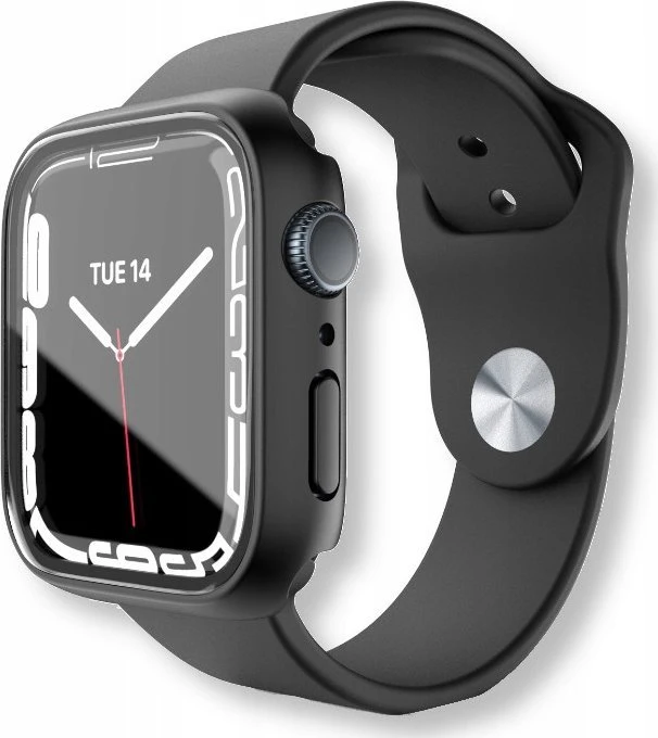NEXT ONE NEXT ONE Dėklas ochronne Shield Apple Watch 41 mm juodas
