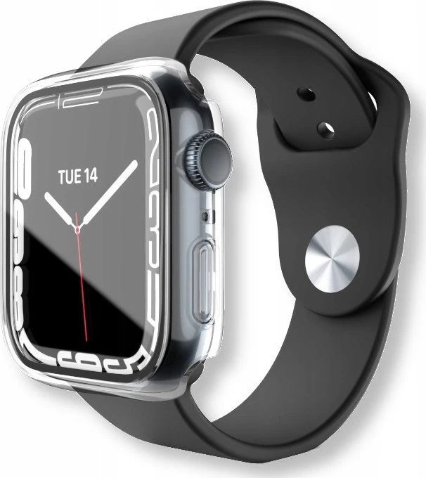 NEXT ONE NEXT ONE Dėklas ochronne Shield Apple Watch 41 mm skaidrus