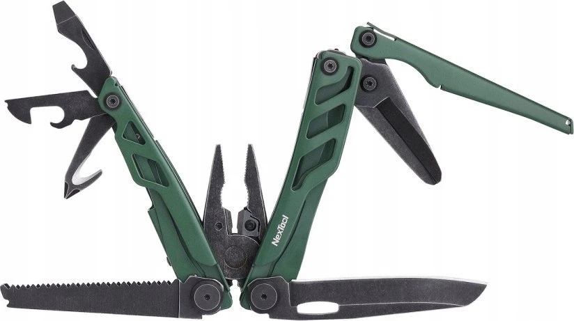 NexTool FLAGSHIP Pro NE20278 16-in-1 multitool, žalias + belt pouch