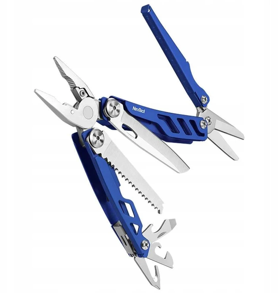NexTool FLAGSHIP Pro NE20271 16-in-1 multitool, mėlynas + belt pouch