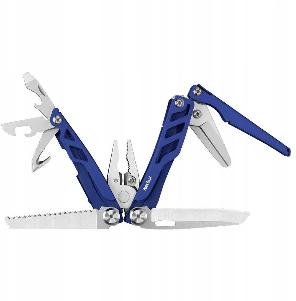 NexTool FLAGSHIP Pro NE20271 16-in-1 multitool, mėlynas + belt pouch