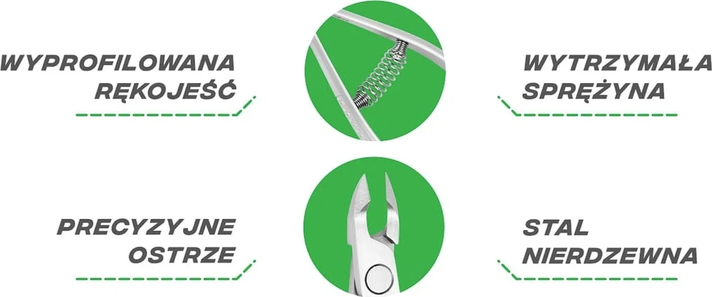 Activeshop Manikiūro žnyplutės odelių karpimui Nghia Export CL-S02 12,5 mm, 1 vnt.