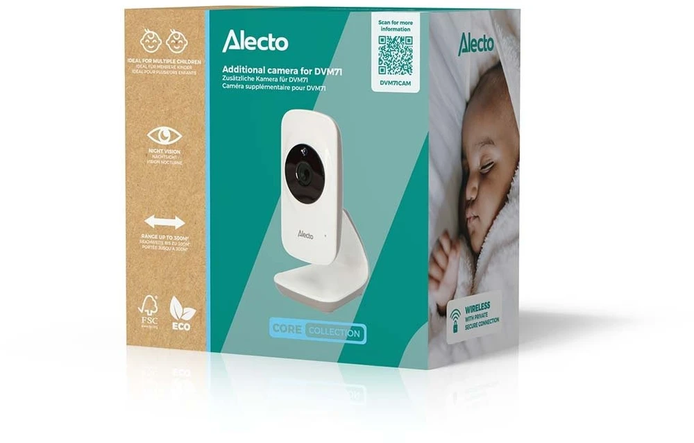 Niania Alecto Dodatkowa kamera do DVM71 niani elektronicznej (DVM71CAM)