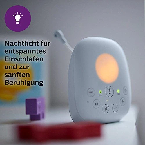 Philips Avent garso auklė DECT su Smart ECO režimu, 50 m, SCD713/26