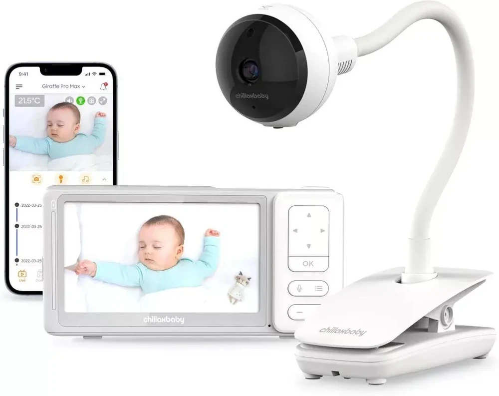 Niania Chillax DM685 Wi-Fi/FHSS Baltas (ATL1428827)