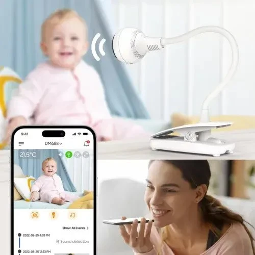 Niania Chillax DM688 365 m Wi-Fi/FHSS Baltas (ATL1428841)