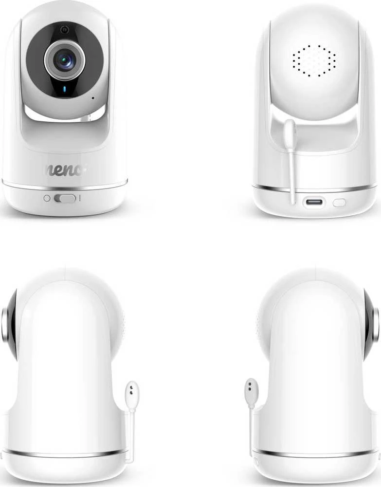 „Neno Vista“ – besisukantis vaizdo kūdikių monitorius su belaidžiu imtuvu