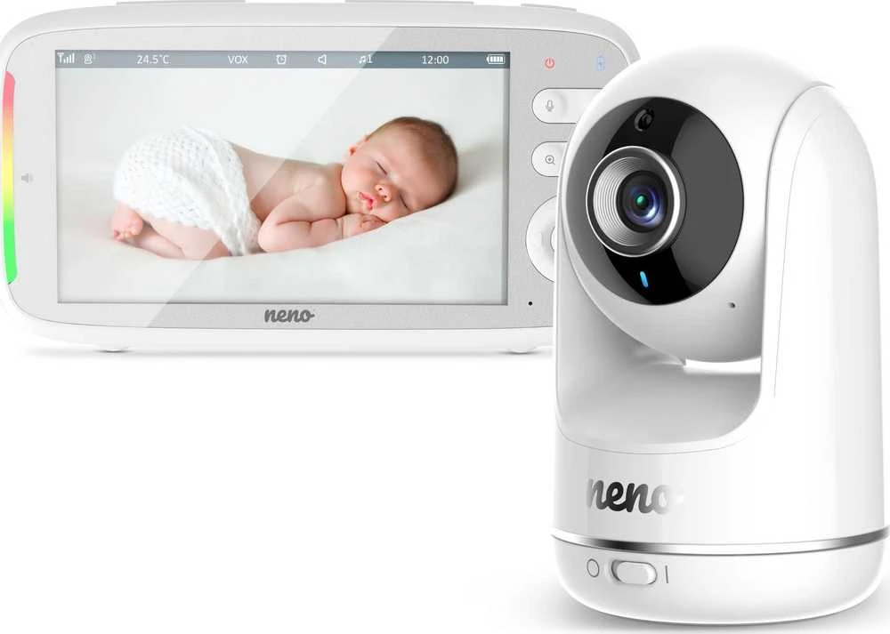 „Neno Vista“ – besisukantis vaizdo kūdikių monitorius su belaidžiu imtuvu