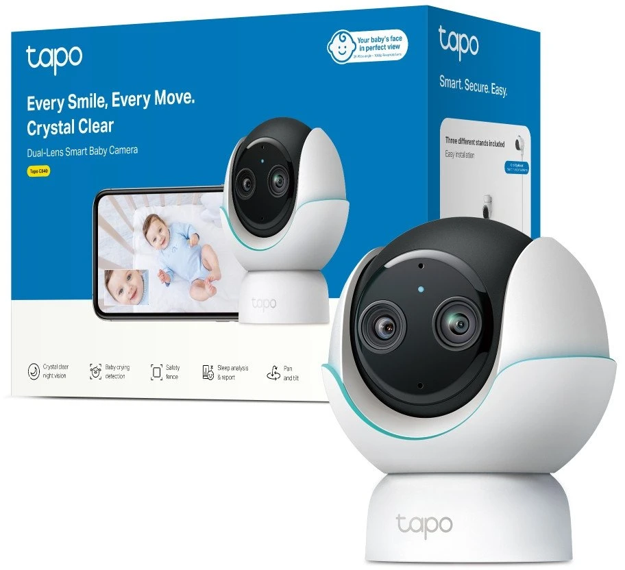 Tinklo kamera - TP-Link Tapo C840 4MP 2560x1440 Wi-Fi 5 naktinis režimas