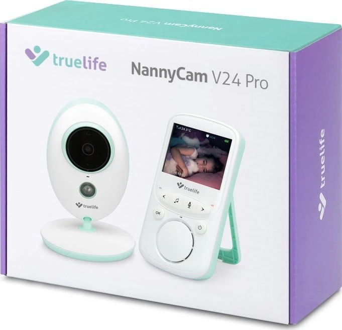 TLF Mobili auklė TrueLife NannyCam V24 Pro LCD 2,4” 20fps