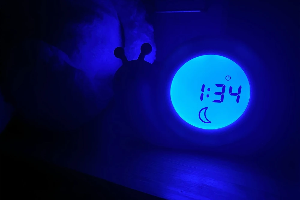 Niania Usorteret Alecto Baby Simon Snail miego ritmo žadintuvas, mėtinės žalios spalvos