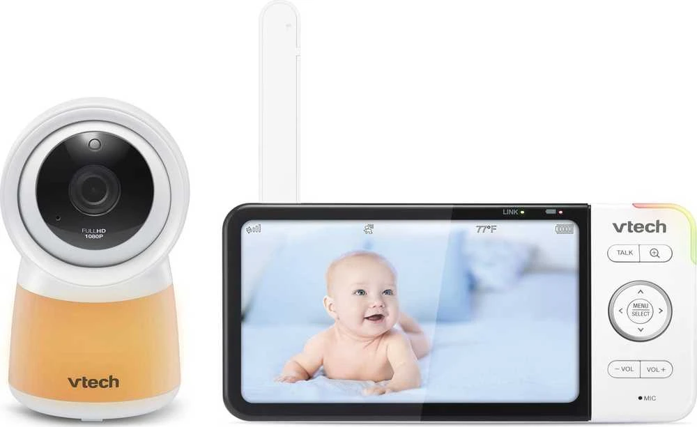Vaizdo kūdikių monitorius su LCD ekranu ir kamera Vtech RM5754 HD