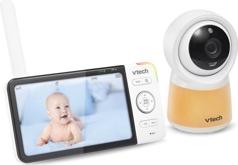 Vaizdo kūdikių monitorius su LCD ekranu ir kamera Vtech RM5754 HD