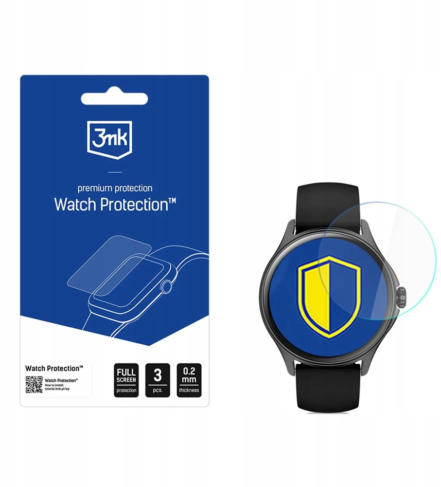 3Mk apsauga „Niceboy Watch Pixel 2“ – 3mk laikrodžio apsauga ARC