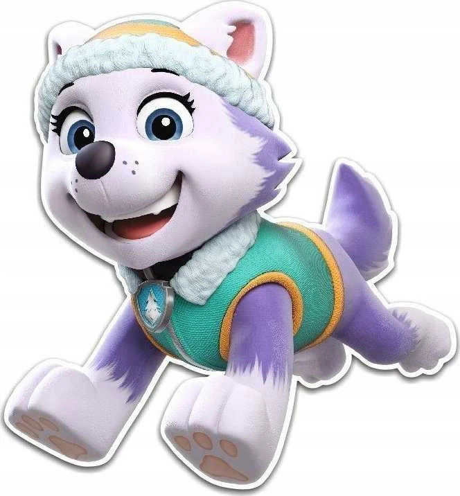 Nickelodeon Dvisluoksnė sienų dekoracija Paw Patrol / Šuničių Patrulis - Everestas