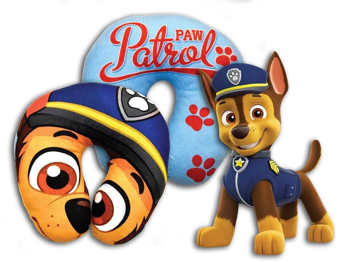Nickelodeon Podroz Nickelodeon PSI PATROL-CHASE kelioninė pagalvė