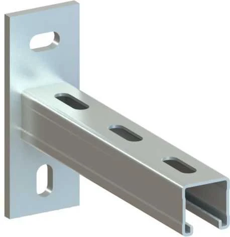 Niczuk tvirtinimo profilis MF2.5 tipo 41 x 41 x 2,5 mm, kojelės ilgis 560 mm (0941415600)
