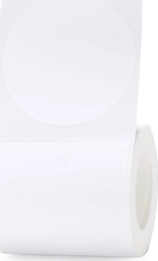 Niimbot etiketės R 50x50mm 150vnt apvalios B21, B21S, B3S, B1