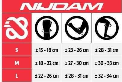 Nijdam RIEDUTININKŲ APSAUGŲ KOMPL SHIELD DYD L