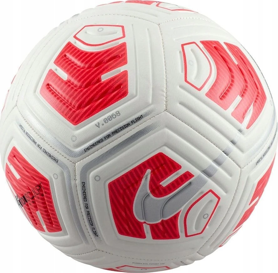 Nike Futbolo kamuolys Strike Team - FA24 balta ir-raudona FZ7557 100 dydis 4