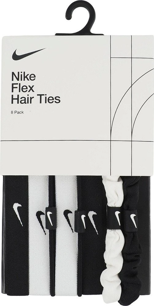 Nike Flex plaukų gumytės, 8 vnt., N1011934127OS