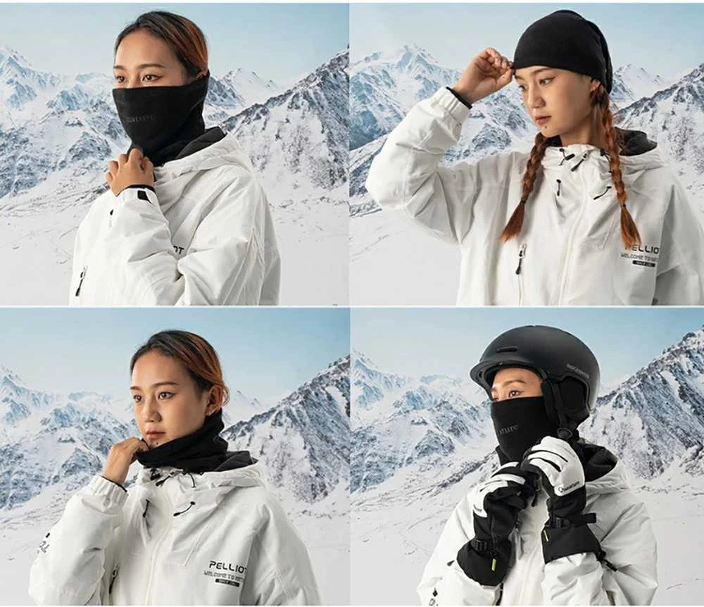 Qunature Oli Ski Neck Warmer Size L – juodos spalvos