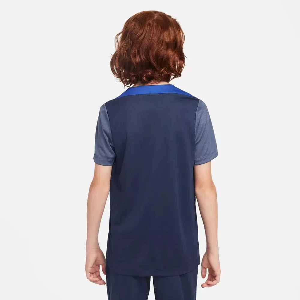 Marškinėliai vaikams Nike Paris Saint Germain Strike tamsiai mėlyna HJ7836 411 (S)