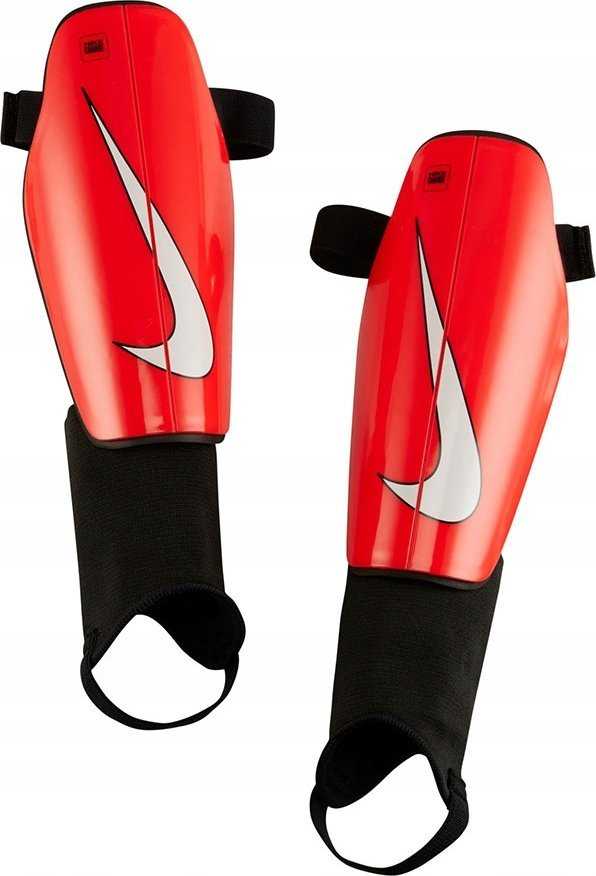 Nike Charge futbolo blauzdų apsaugos, dydis M, baltos