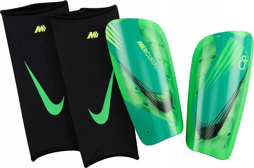Nike Mercurial Lite futbolo blauzdos apsaugos, žalia, L