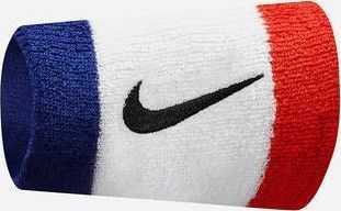 Riešinės sportui plačios Nike Swoosh mėlynos-baltos-raudonos N0001586620