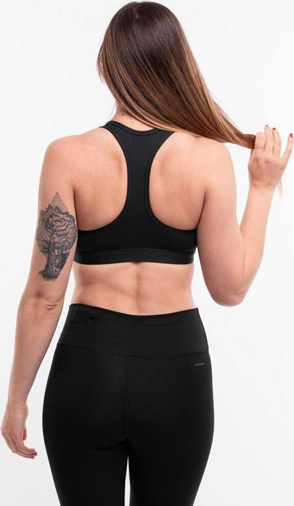 Sportinė liemenėlė Nike Swoosh Nesium Support juoda DX6821 010 (L)
