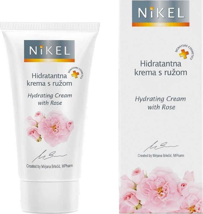 Nikel Drėkinamasis veido kremas su rože, 50ml