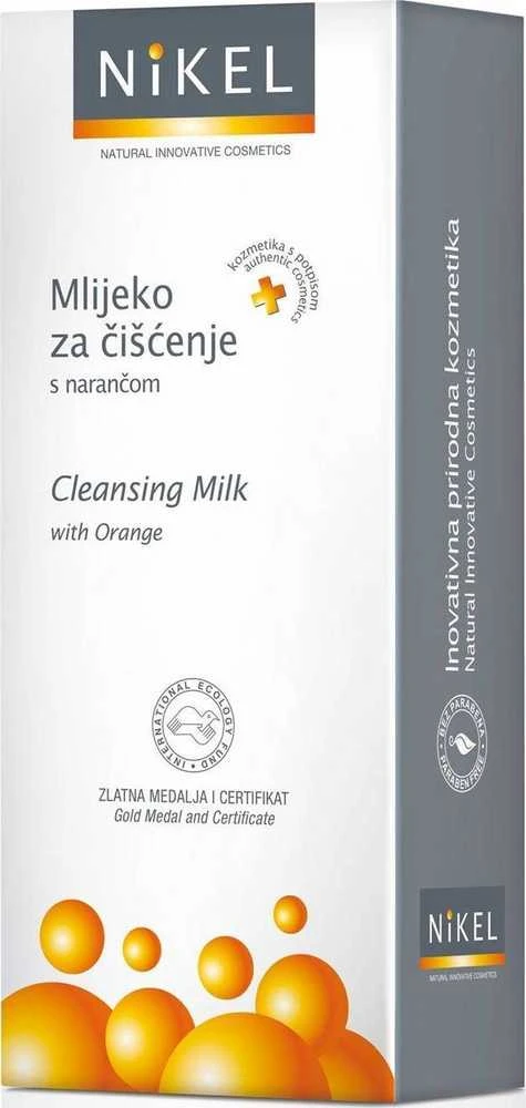 Nikel makiažo šalinimo pienelis su apelsinu 200ml