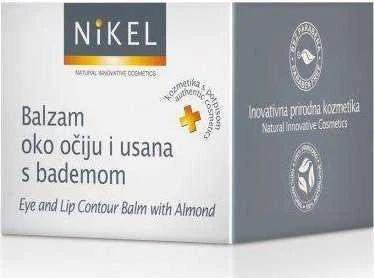 Nikel NIKEL, giliai drėkinantis akių ir lūpų balzamas su migdolų aliejumi, 15 ml