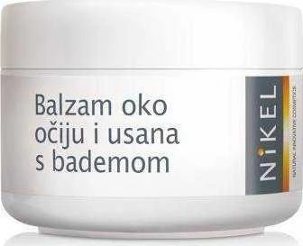 Nikel NIKEL, giliai drėkinantis akių ir lūpų balzamas su migdolų aliejumi, 15 ml