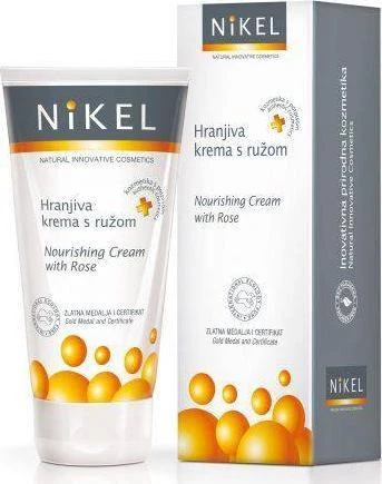 Nikel NIKEL, Maitinamasis veido kremas su rože, 50ml