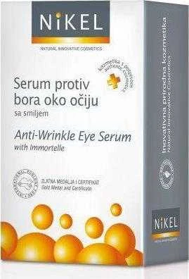 Nikel NIKEL, serumas nuo raukšlių paakių su Imortelle gėle, 10ml
